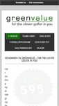 Mobile Screenshot of greenvalue.dk